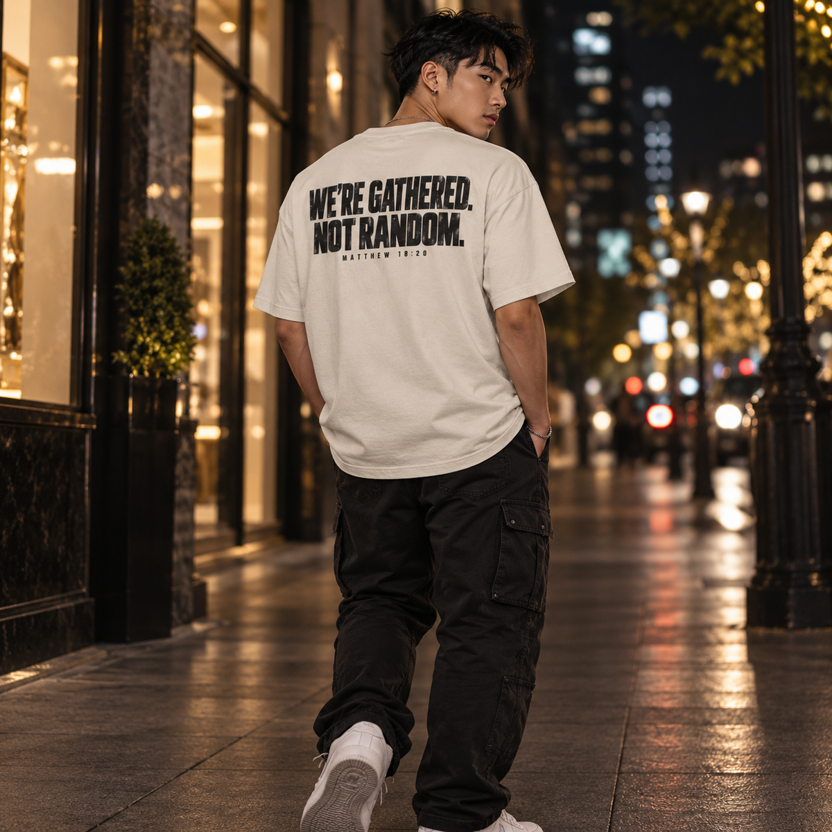 W23 We're Gathered Heavyweight Tee | Not Random