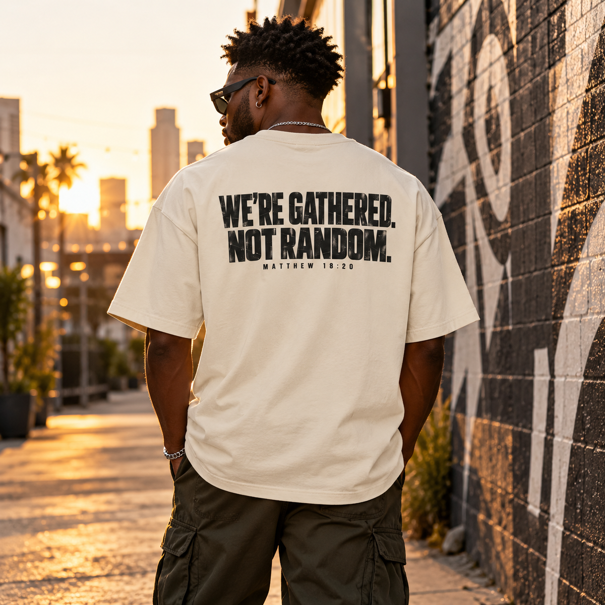 W23 We're Gathered Heavyweight Tee | Not Random
