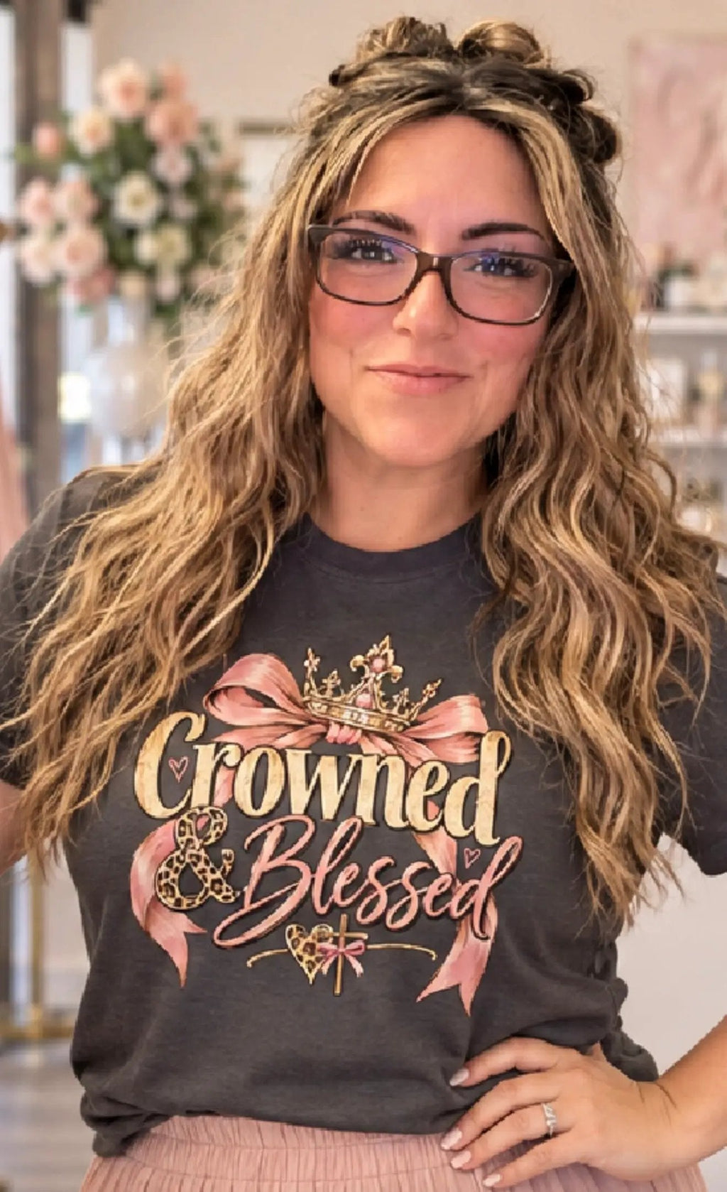 Crowned and Blessed Faith Tee