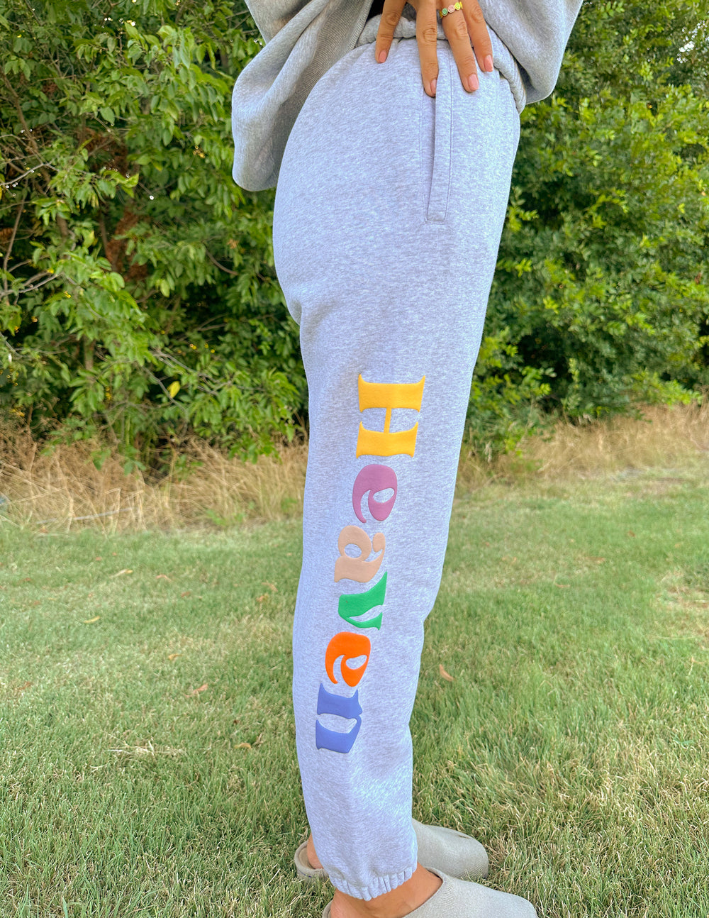 Heaven Heather Grey Unisex Sweatpant