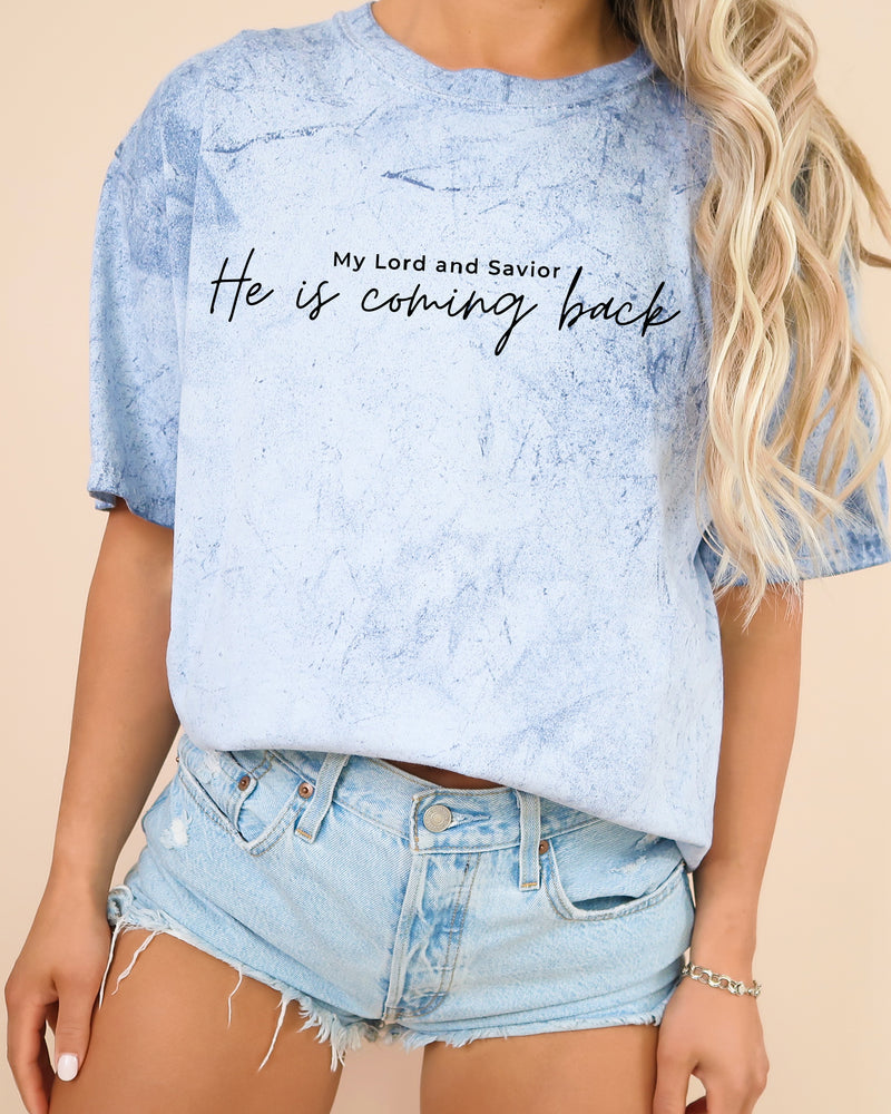 Jesus Is Coming Back Comfort Colors T-Shirt, Christian Faith Gift