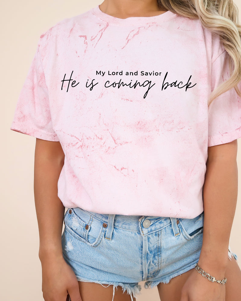 Jesus Is Coming Back Comfort Colors T-Shirt, Christian Faith Gift
