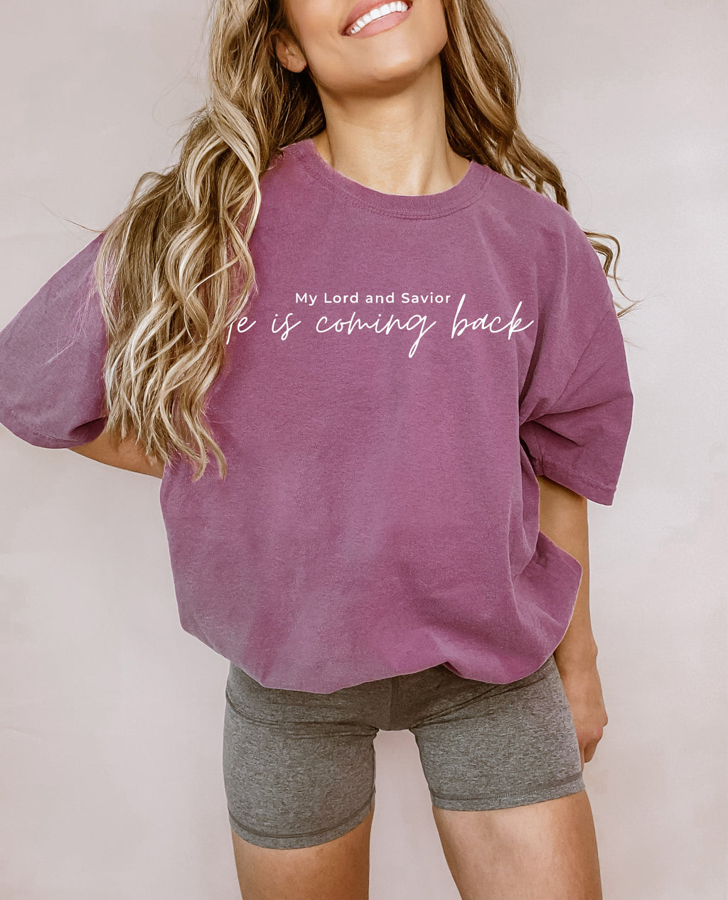 Jesus Is Coming Back Comfort Colors T-Shirt, Christian Faith Gift