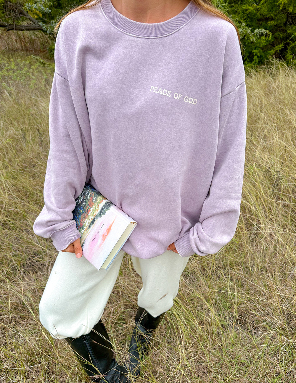 Peace of God Unisex Crewneck