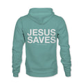 Jesus Saves Premium Hoodie - Sea Foam